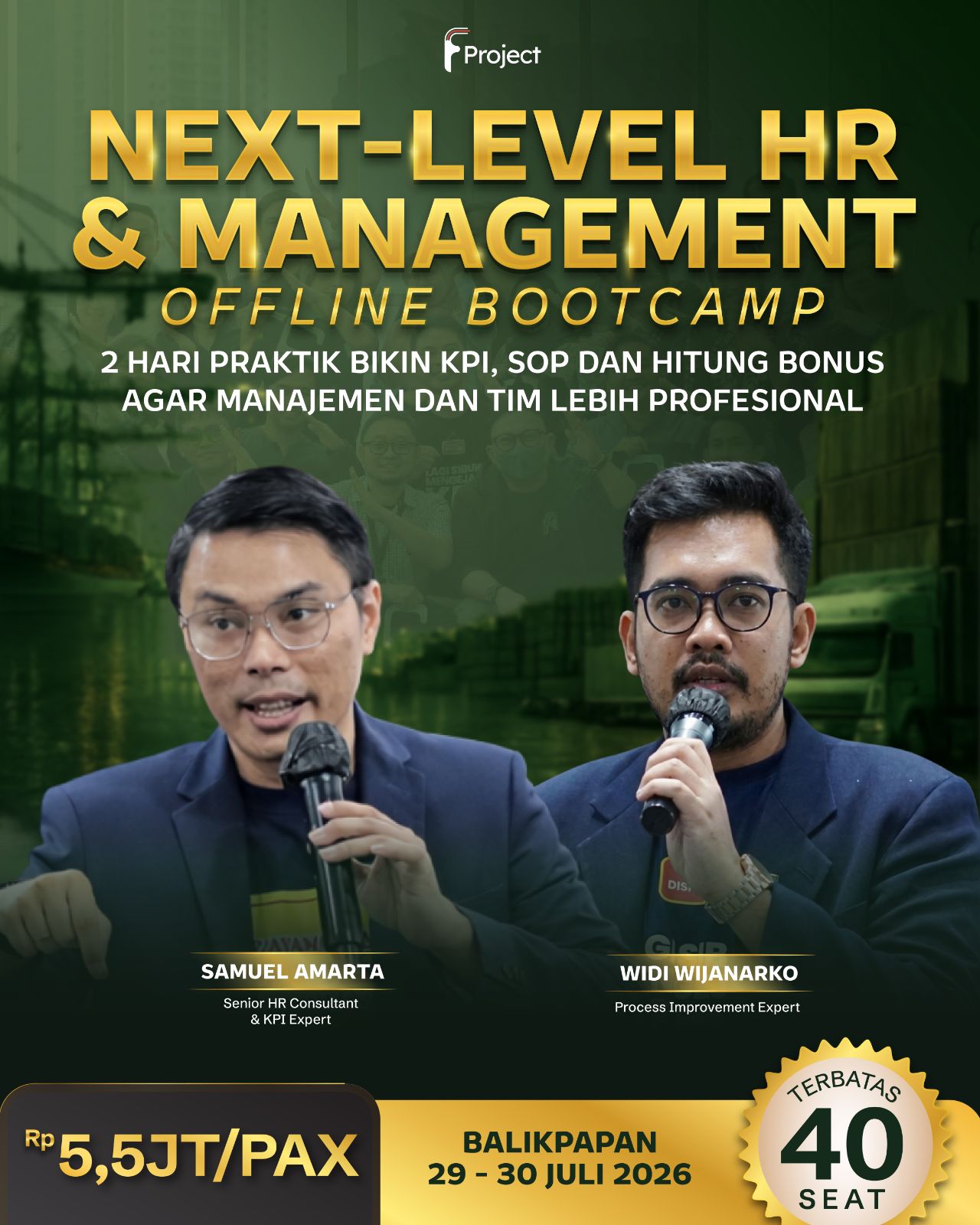 NEXT-LEVEL HR & MANAGEMENT BOOTCAMP BALIKPAPAN