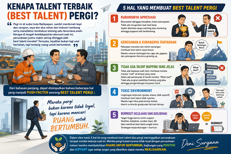 Kenapa Talent Terbaik (Best Talent) Pergi?