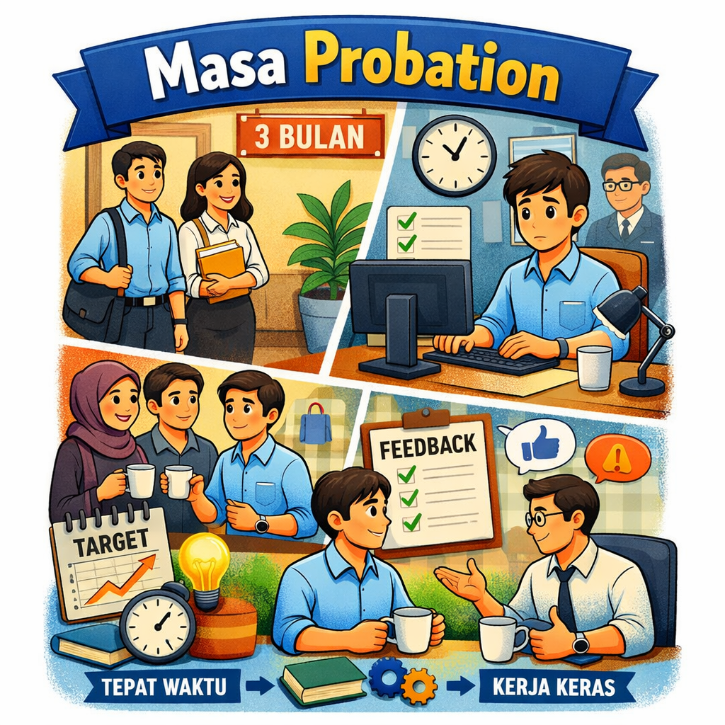 Cara Beradaptasi di Tempat Kerja Baru agar Lolos Probation